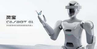 灵宝casbot首款人形机器人产品 casbot 01发布